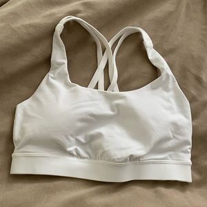 Lululemon Energy Bra White